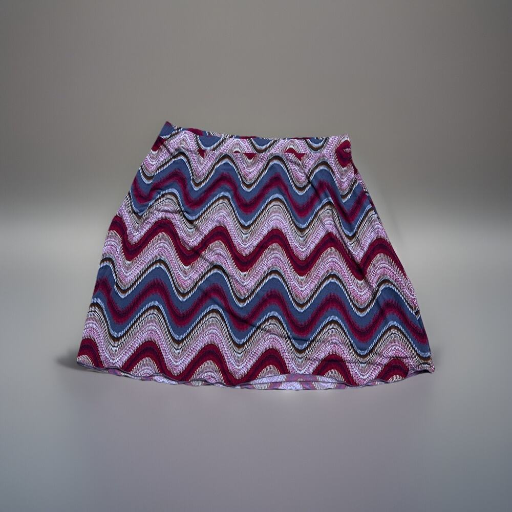 Cato Women's Casual Skirt A-Line Elastic Waist Knee Length Multicolor Size 18/20